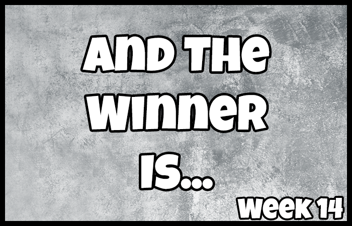 Week 14: And The Winner Is…